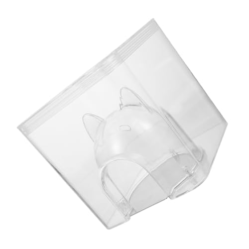 EXHUMKY Hamster Kühlnest aus Transparentes Kühlversteck für Kleintiere Sommeraccessoire für Hamster und Meerschweinchen und Langlebig EXHUMKY Hamster Kühlnest aus Transparentes Kühlversteck für Kleintiere Sommeraccessoire für Hamster und Meerschweinchen und Langlebig von EXHUMKY