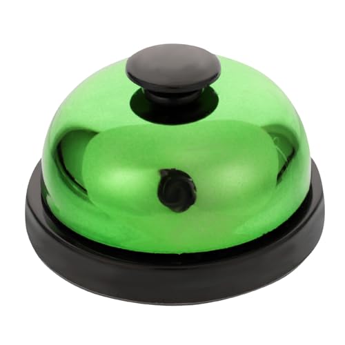 EXHUMKY Haustier Glocke Haustier pet Supplies intelligenzspielzeug Door Ringer The Train Welpen Laufstall Gürtel Trainingsglocken für Haustiere Hundeglocke Rostfreier Stahl Green von EXHUMKY