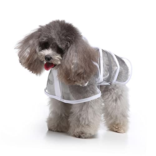 EXHUMKY Haustier Hund Overall Warme Kleidung für Welpen Autositz für Hunde hunderegenmantel Dog rain Jacket wimperntusche Reflektierende Regenbekleidung für Hunde Haustier Hund Regenmantel von EXHUMKY