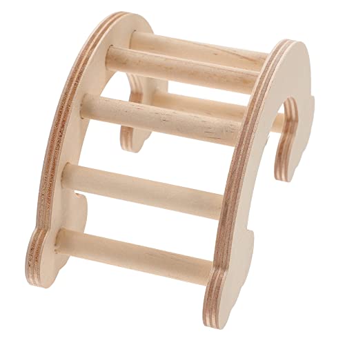 EXHUMKY Holz Klettern Spielzeug Für Kleine Haustiere Hamsterbrücke Und Hamsterversteck Hölzerne Hamsterleiter Für Meerschweinchen Käfig Rattenleitern Und Chinchillaleiterspielzeug EXHUMKY Holz Klettern Spielzeug Für Kleine Haustiere Hamsterbrücke Und Hamsterversteck Hölzerne Hamsterleiter Für Meerschweinchen Käfig Rattenleitern Und Chinchillaleiterspielzeug von EXHUMKY