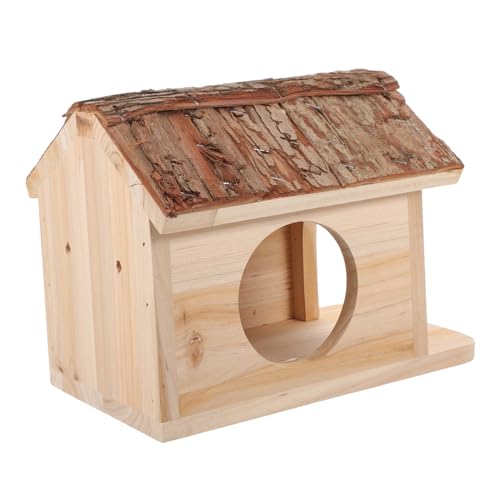EXHUMKY Holzhäuschen Für Hamster Gemütliches Versteck Und Schlafplatz Für Käfige Mit Exzellenter Verarbeitung Und Hoher Bruchfestigkeit EXHUMKY Holzhäuschen Für Hamster Gemütliches Versteck Und Schlafplatz Für Käfige Mit Exzellenter Verarbeitung Und Hoher Bruchfestigkeit von EXHUMKY