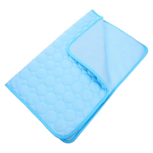 EXHUMKY Hundekühlmatte Selbstkühlendes und Waschbares Kühlpad für Hunde Atmungsaktive Kühlmatte für Sommer für Reisen und Zuhause Geeignet für Hunde und Katzen Blau EXHUMKY Hundekühlmatte Selbstkühlendes und Waschbares Kühlpad für Hunde Atmungsaktive Kühlmatte für Sommer für Reisen und Zuhause Geeignet für Hunde und Katzen Blau von EXHUMKY