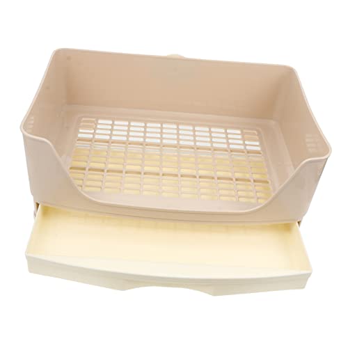 EXHUMKY Kaninchen Toilette Trainer für Kleintiere Hochwertige Langlebige Töpfchenlösung für Meerschweinchen Chinchillas und Toilette für Wohnung Garten oder Park Mit Abgerundeten Kanten EXHUMKY Kaninchen Toilette Trainer für Kleintiere Hochwertige Langlebige Töpfchenlösung für Meerschweinchen Chinchillas und Toilette für Wohnung Garten oder Park Mit Abgerundeten Kanten von EXHUMKY