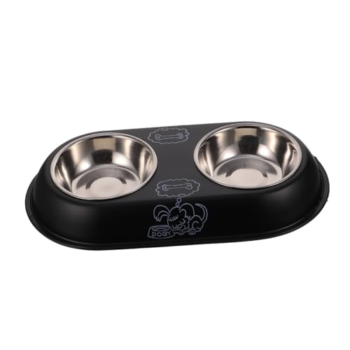 EXHUMKY Pet Dog Cat Kitten Futter Wasserschale Dish Feeding Feeder Mit Abnehmbarem Design von EXHUMKY