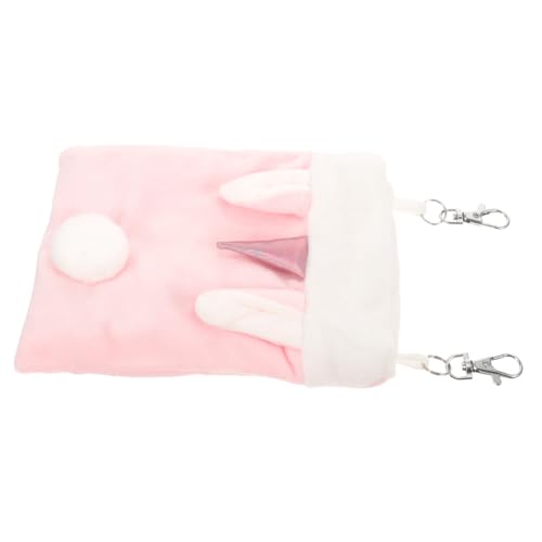 EXHUMKY Schlafsack Baumwollnest Versteck klein Haustierschlafbett Hamsterspielzeug Hamster warmes Nest Zuckergleiter Baumwollnest Zuckergleiter Hängematte Zuckergleiter Flanell Rosa EXHUMKY Schlafsack Baumwollnest Versteck klein Haustierschlafbett Hamsterspielzeug Hamster warmes Nest Zuckergleiter Baumwollnest Zuckergleiter Hängematte Zuckergleiter Flanell Rosa von EXHUMKY