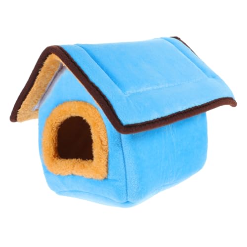 EXHUMKY warmes Haustierbett Minikäfig für Hamster klein Nest warme Hamsterhütte stabile Hamsterhütte Hamsterhaus zarte Hamsterhütte Lebensraum für Hamsterverstecke Haustierbetten Stoff EXHUMKY warmes Haustierbett Minikäfig für Hamster klein Nest warme Hamsterhütte stabile Hamsterhütte Hamsterhaus zarte Hamsterhütte Lebensraum für Hamsterverstecke Haustierbetten Stoff von EXHUMKY