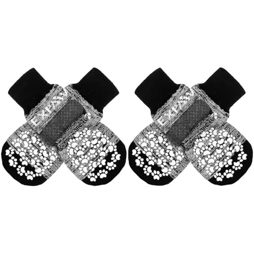 EXPAWLORER Anti-Rutsch-Hundesocken zum Verhindern des Pfotenleckens, Hundeschuhe für heiße Gehwege, Hundestiefel, Traktionskontrolle, Pfotenschützer für Holzböden EXPAWLORER Anti-Rutsch-Hundesocken zum Verhindern des Pfotenleckens, Hundeschuhe für heiße Gehwege, Hundestiefel, Traktionskontrolle, Pfotenschützer für Holzböden von EXPAWLORER