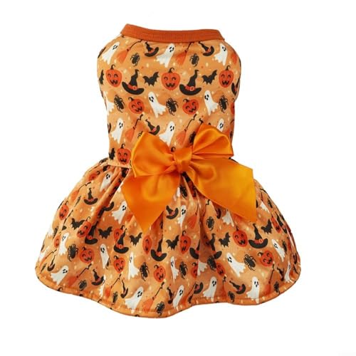 EXTRWORY Halloween KostüM Hund HundekostüM Halloween Hunde Haustierkleidung Kürbis Fledermaus Hundekleidung KostüM Fledermaus Haustierkleid(L) von EXTRWORY