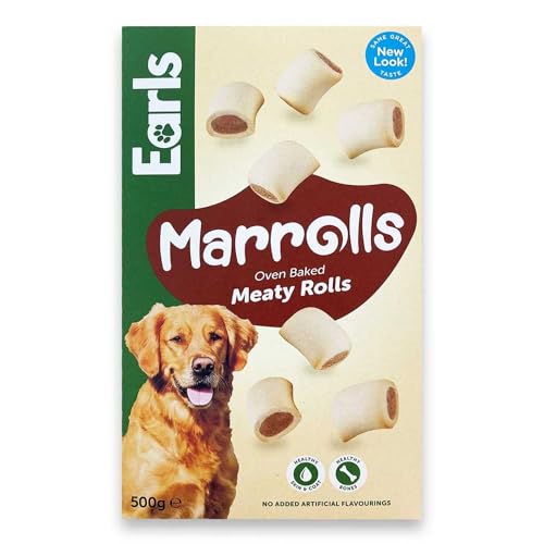 Earls marrolls ofengebackene fleischige rollen hundeleckerlis 500g von FOXCUP