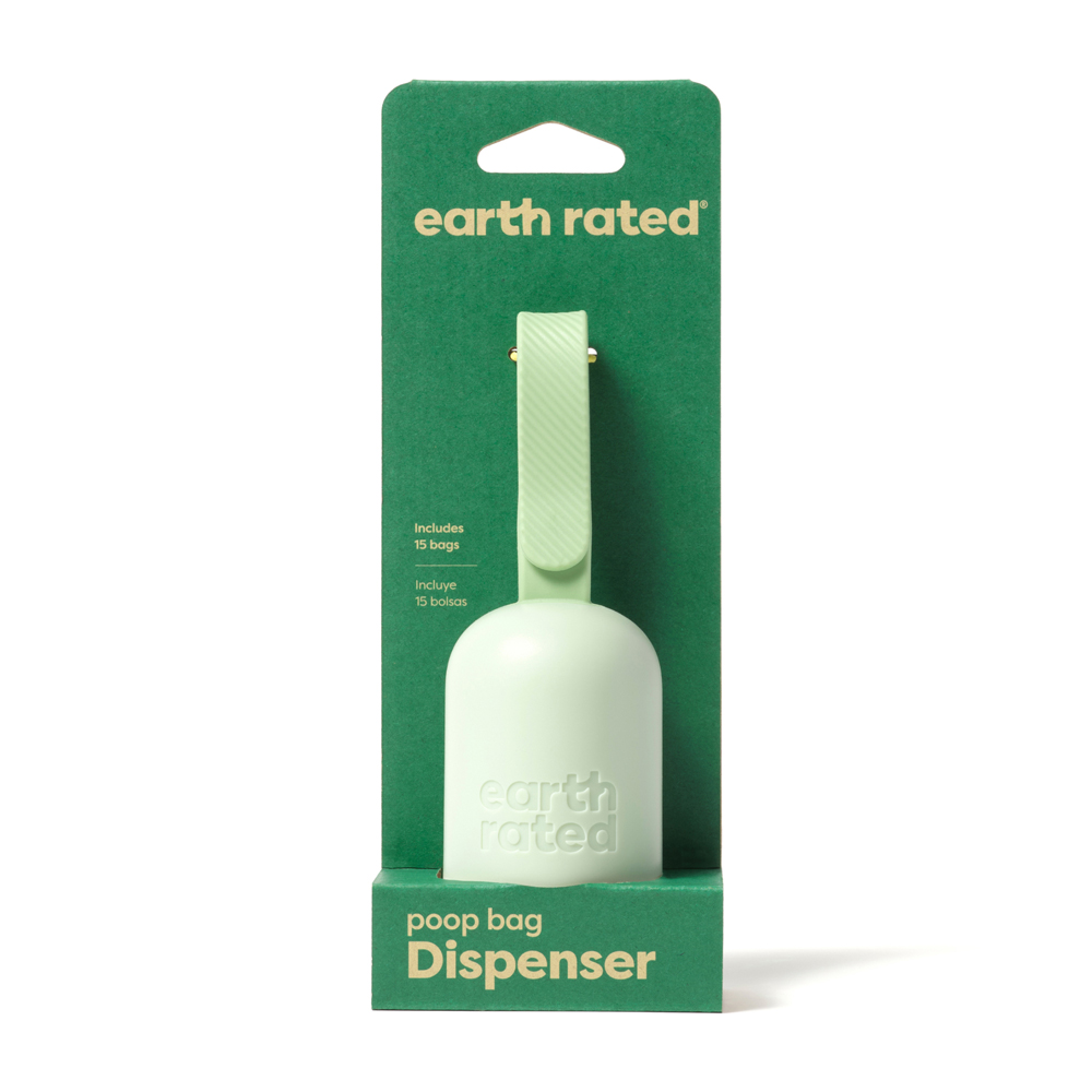 Earth Rated Kotbeutelspender - Beutelspender inkl. 1 Rolle von Earth Rated