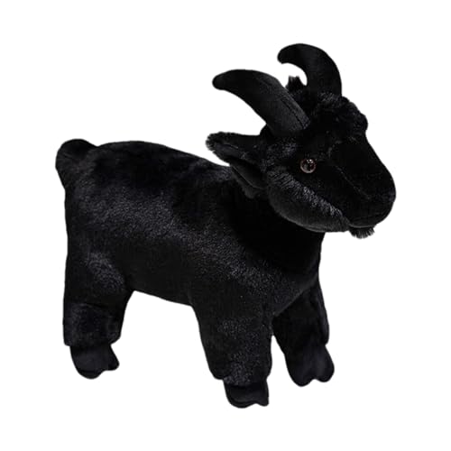 Eastuy 30cm Ziege Plüschtier Ziege Kuscheltier Stofftier Realistische Ziege Plüsch Spielzeug Weich und Kawai i Goat Plüschfigur Ziege Plushie Geschenk für Kinder Mädchen Junge-n von Eastuy