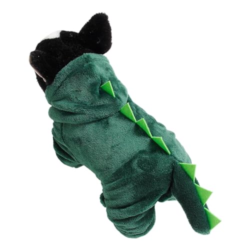 Eastuy Dinosaurier-Katzenkleidung - Haustierkleidung Lustiges Kostüm für Weihnachten,Atmungsaktives Weihnachts-Halloween-Hundekostüm für kleine Welpen, Hunde und Katzen von Eastuy