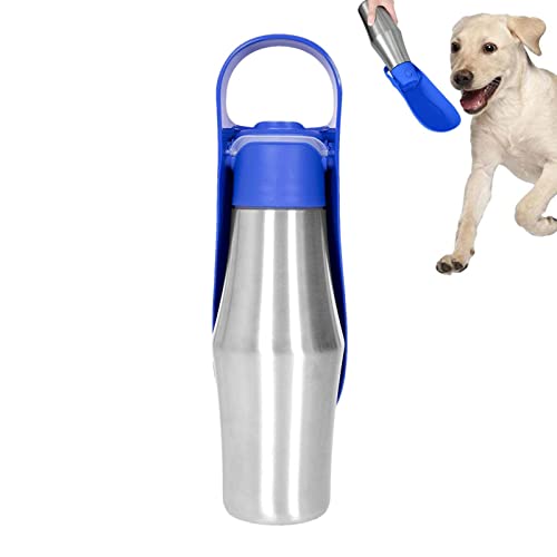 Wasserflasche für Hunde, Tragbare Reise-Wasserflasche für Hunde, Praktische tragbare Wasserflasche für Spaziergänge, Outdoor-Aktivitäten, Reisen, Camping, Wandern Eastuy von Eastuy