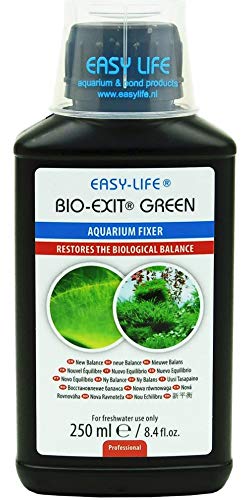 Easy Life Bio Exit Green Wasseraufbereitungsmittel für Aquarien, 250 ml (1 Stück) von Easy Life