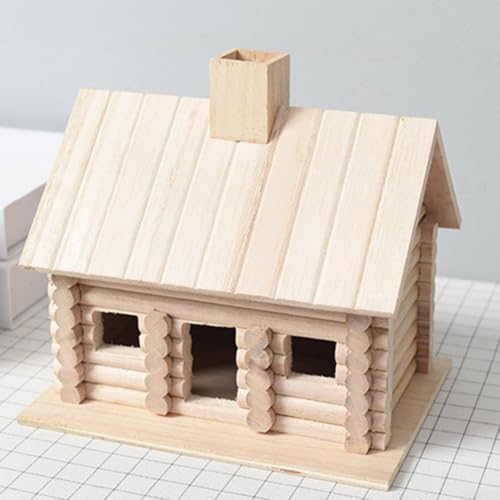 Traditionelles Vogelhaus aus Holz, Vogelhaus für den Außenbereich, Dekoration, Ornament, Vogelhaus, Vogelhaus, Vogelhaus, für den Garten von EasyByMall