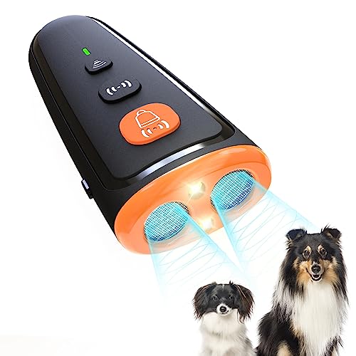 Easytech Hundeschreck, Bellenhemmer, Nachbarhund, Hundeschreck, leistungsstark, leistungsstark, Hundeschreck, Ultraschall-Hundeabwehr, Hundeschreck, Ultraschall von Easytech