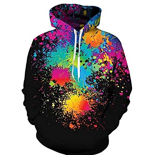 Herren Hoody mit Kapuze, Kapuzenpullover Herren Weiß, Kapuzenhoodie Kordelzug 2024 Sweatshirts Kapuzen Fitness Jacke Entspannt Lässiger Streetwear Bedrucktes Stilvolle von Eauptffy