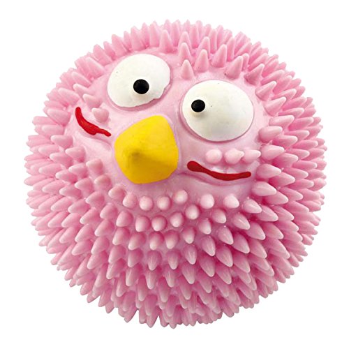 EBI 303-421369 Hundespielzeug Lucky Bird mit Erdbeergeschmack, 8.3 cm, pink von EBI