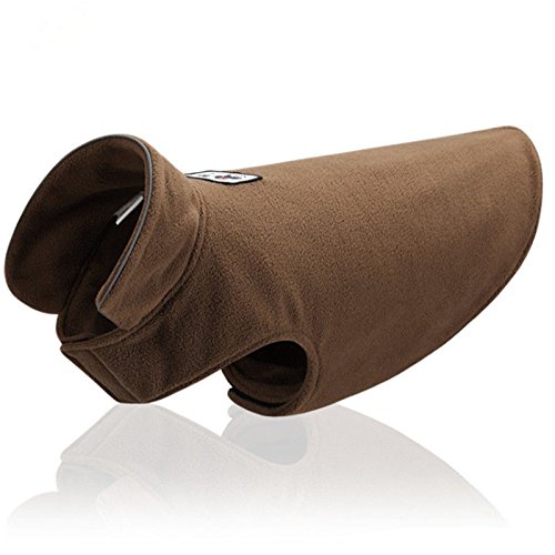 Ecent Wintermantel für Hunde, aus Fleece, warm, für Hunde im Winter von Ecent