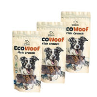 ECO WOOF Wels Chips mit Kürbiskern [3 x 100g] von Eco WOOF