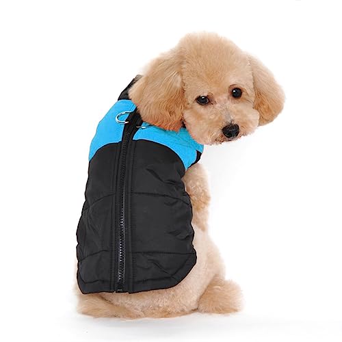 Ectkuee Winter Warm Pet Hund Kleidung klein wasserdichte Hundemantel Jacke Winter Gesteppt Gepolstert Puffer Pet Kleidun g von Ectkuee