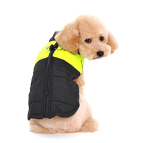 Ectkuee Winter Warm Pet Hund Kleidung klein wasserdichte Hundemantel Jacke Winter Gesteppt Gepolstert Puffer Pet Kleidung… von Ectkuee