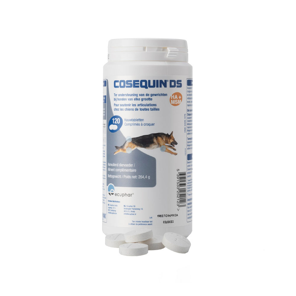 Cosequin DS Hund - 120 Tabletten von Ecuphar