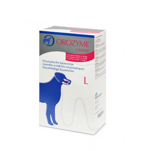Orozyme Enzymhaltige Kaustreifen Hund L (ab 30 kg) 3 x 141 g von Ecuphar