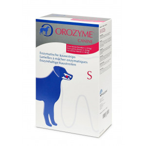 Orozyme Enzymhaltige Kaustreifen Hund S (bis 10 kg) 3 x 224 g von Ecuphar