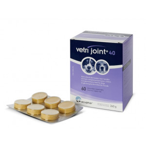 Vetri Joint 40 - Tabletten für Hunde 2 x 60 Tabletten von Ecuphar