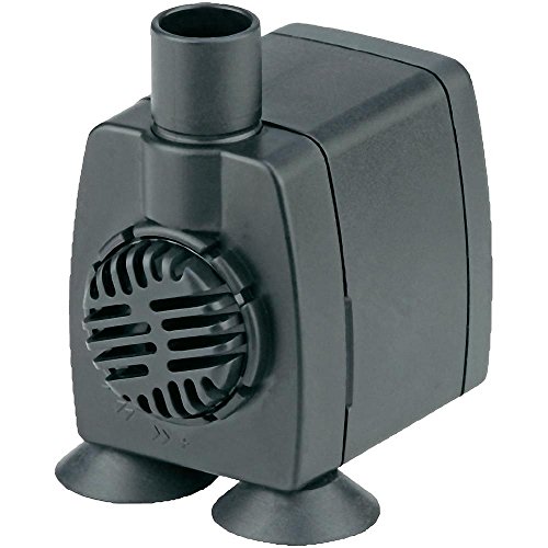 Eden 57160 105 Aquarienpumpe 300 l/h - geräuscharme Innenpumpe für Dauereinsatz im Süß- und Meerwasseraquarium, Wasserzirkulation, Wasserförderung, Filterfunktion von Eden