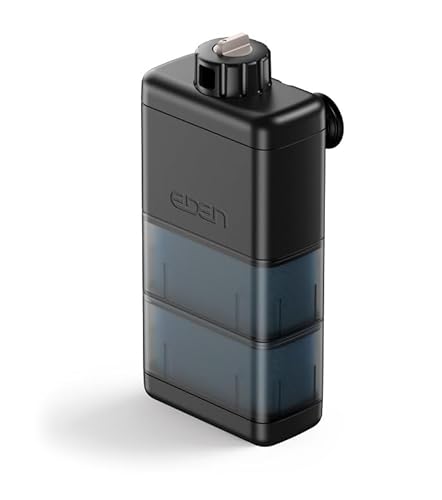 Eden 93692 FIN X 100 Innenfilter geeignet für Aquarien bis zu 100 Liter, Durchflussrate von 450 l/h, individuell steuerbare Durchflussrate, einfache Wartung und sichere Befestigung von Eden