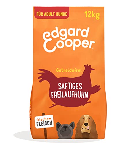 Edgard & Cooper Hundefutter, Trockenfutter für Hunde, (Huhn, 12kg), Getreidefrei, natürliche Zutaten und frisches Fleisch, voller essentieller Aminosäuren von Edgard Cooper