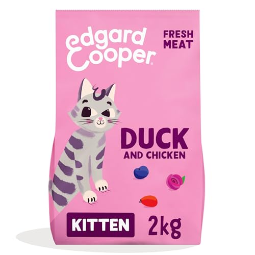 Edgard & Cooper Katzenfutter für sterilisierte oder aktive Katzen, natürlich, getreidefrei, 2 kg, leicht verdaulich, gesunde Ernährung, schmackhaft und ausgewogen von Edgard Cooper