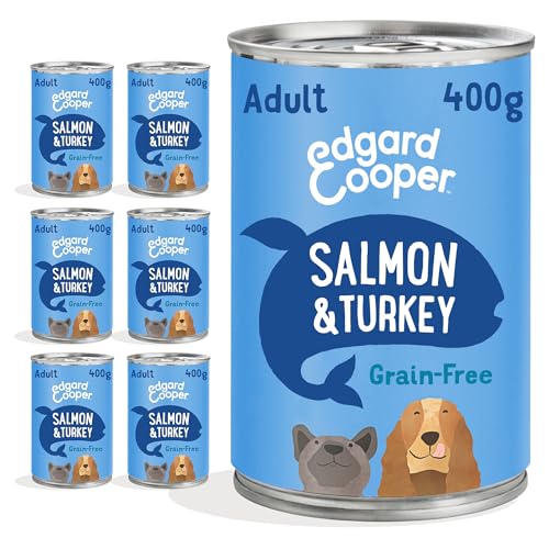 Edgard & cooper lachs/Truthahn getreidefreies hundefutter in dosen von Edgard Cooper