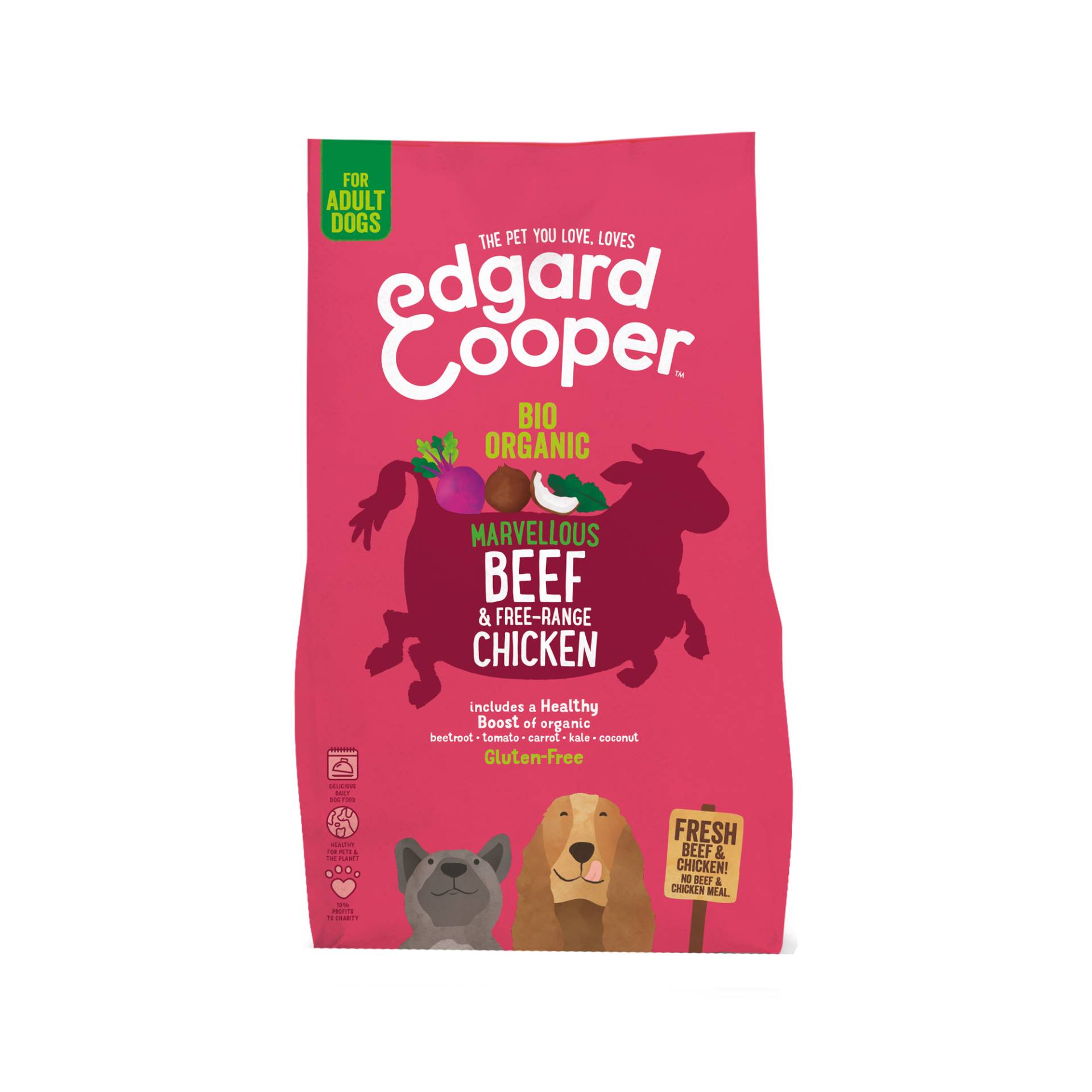 Edgard & Cooper Bio Adult - Rind & Huhn - 700 g Edgard & Cooper Bio Adult - Rind & Huhn - 700 g von Edgard & Cooper