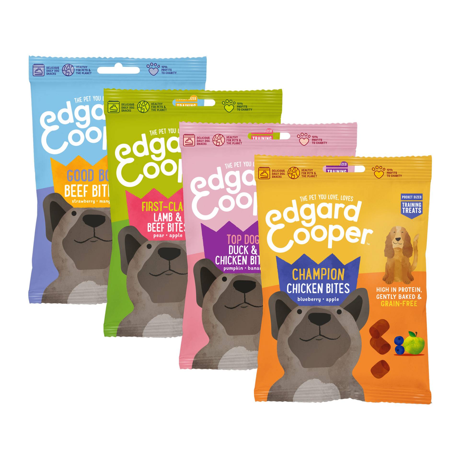 Edgard & Cooper Bites - Huhn - Small - 50 g von Edgard & Cooper