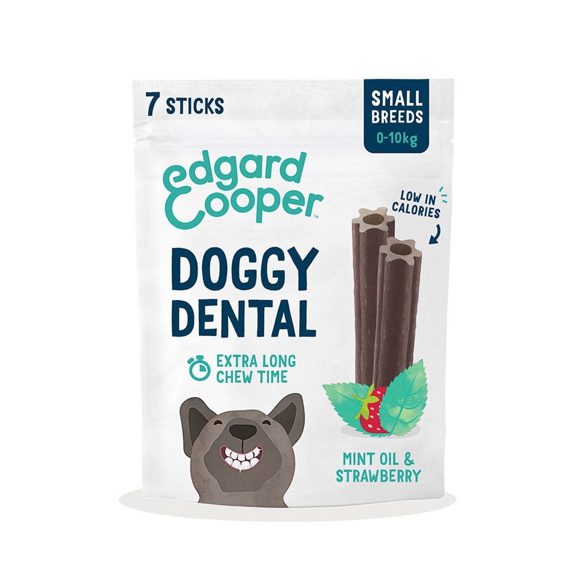 Edgard & Cooper Doggy Dental Erdbeere/Minze S 4x105g von Edgard & Cooper