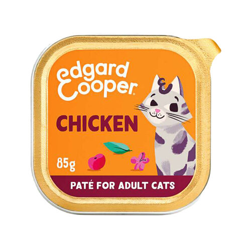 Edgard & Cooper Erwachsene Katze - Huhn aus Freilandhaltung - 16 x 85 g von Edgard & Cooper