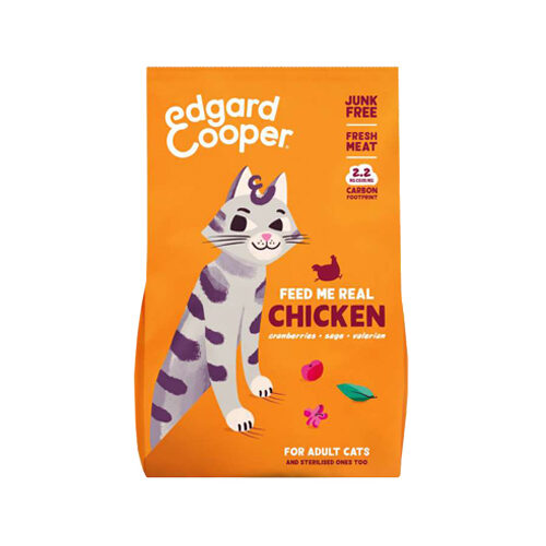 Edgard & Cooper Erwachsene Katze - Huhn aus Freilandhaltung - 2 kg von Edgard & Cooper