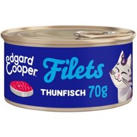 Edgard & Cooper Nassfutter Katze Adult Filets Thunfisch 96x70 g von Edgard & Cooper