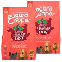 Edgard & Cooper Herrliches Freilaufhuhn & Norwegischer Lachs Senior 2x12 kg von Edgard & Cooper