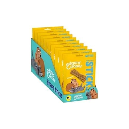 Edgard & Cooper Leckereien für Hunde, (Truthahn & Huhn, 75 g x 10), Kuschelpause, ohne Zuckerzusatz, getreidefreie Rezeptur, Sticks zum Verlieben von Edgard Cooper