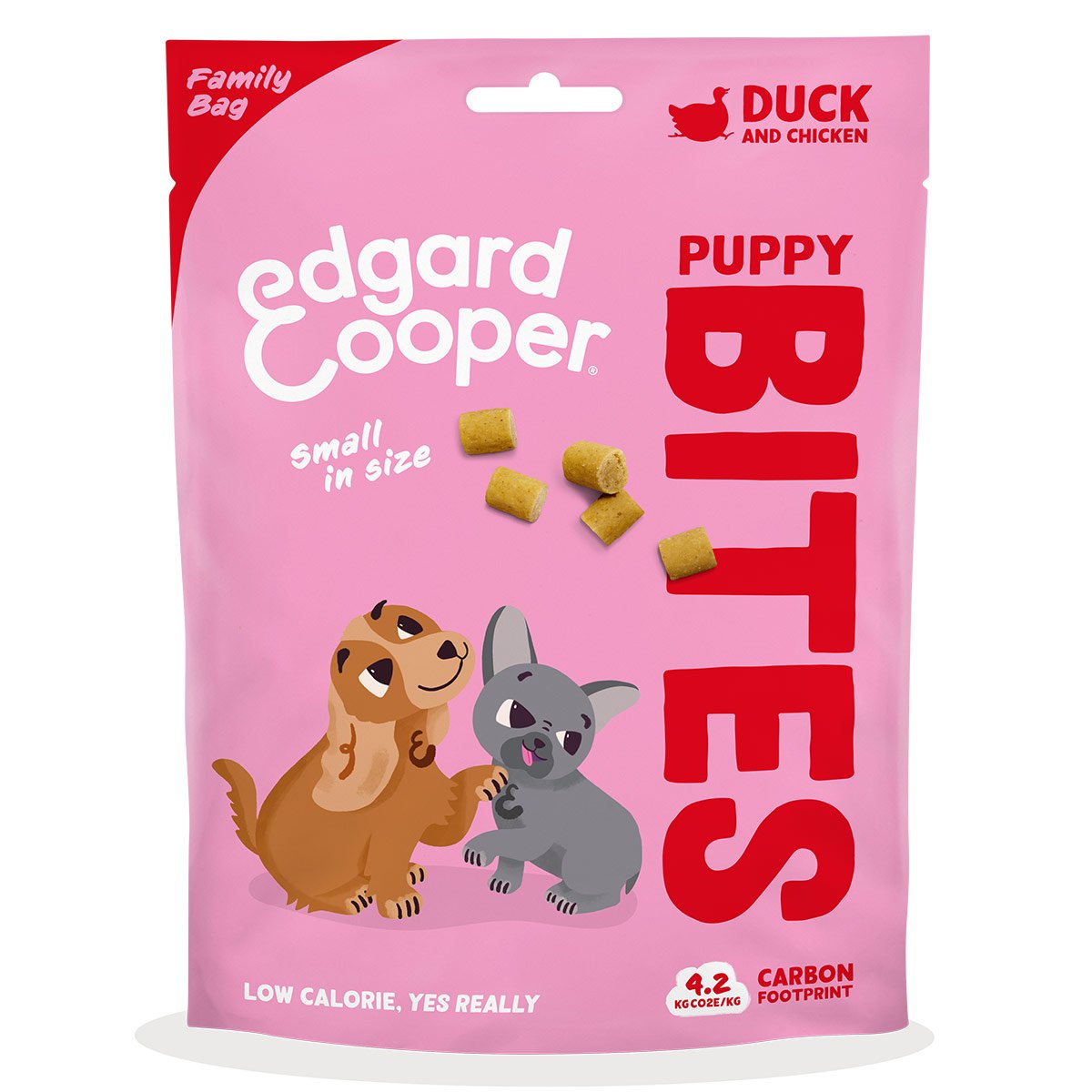 Erdgard&Cooper Bites Ente u. Huhn Family Pack 120g von Edgard & Cooper