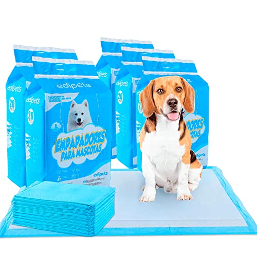 Edipets, Welpen Unterlagen, 60x60, Welpentoilette, Saugfähige Trainingsunterlagen, Einweg Toilettenmatte für Welpen, Puppy Training Pads (100 Stück) von Edipets