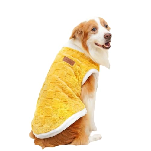 Eeuye Große Hundekleidung, Warmer Winterpullover, Haustierkleidung, Golden Retriever, Hundemantel, Sweatshirt, Haustiere, Welpenpullover, XXL von Eeuye