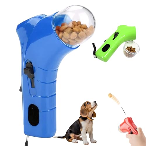 Eevhrqw Leckerli Pistole,leckerli Pistole Katze,cat Treat Launcher Gun,cat Treat Gun Shooter,hundespielzeug Tee Gun,pet Toy Treat Dispenser,Cats Treats Toys Interactive Feeder for Exercise & Play von Eevhrqw