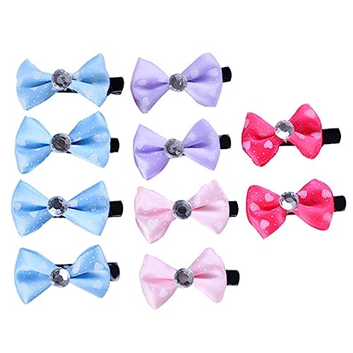 Efanhouy Katzenhalsband Luxus Süße Schleifen Haarnadel Haustier Hund Welpe Katze Schleifen Haarnadel Haustier Haarspangen Beauty Supplies Hundehalsband Chihuahua von Efanhouy