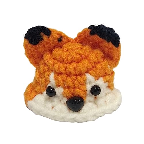 Fettleder Halsband Hund Hamster-Hut, Mini-Mütze für kleine Tiere, mit verstellbarem Riemen, handgestrickt, Frosch, Regenbogen, Karotte, kleine Hüte für , Reptil, Weihnachten, Stromhalsband Hund von Efanhouy