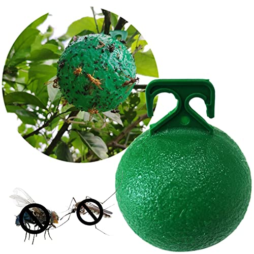 Fliegenfalle Fruchtfliegen Glas 20PCS Garten Entferner Ball Garten Obstgarten Kleine Fruchtfliegen Entferner Obstfliegenfalle Lauscha von Efanhouy